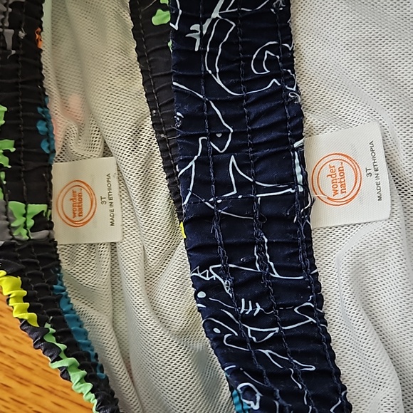 Toddler Boys Swim Trunks 3T Bundle - Picture 4 of 4